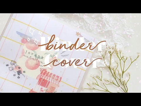 📒 Back to School 2020 : DIY Aesthetic Binder Cover 📒