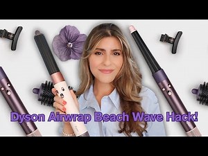 NEW Dyson Airwrap i.d. Curl! How To Use for Effortless Beach Curls