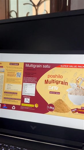 Protein powder Design in Coreldraw #coreldraw #design #newbiit #creativelearning #Biratnagar | New BIIT