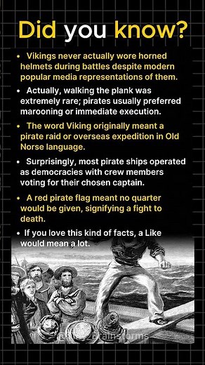 The Truth About Vikings and Pirates