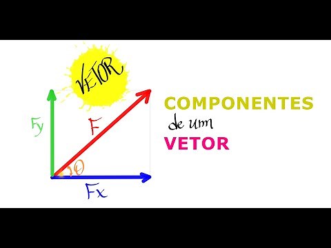 Aprenda como calcular as Componentes de um VETOR