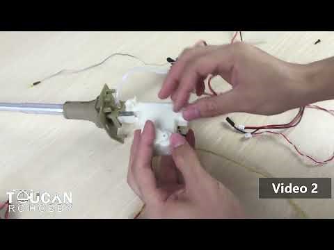 Open Fire Flash Smoke Effect Modification Funtion for HENG LONG 1/16 RC Tanks