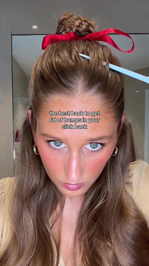 Get Rid of Bumps for a Smooth Slick Back | Hair Hack