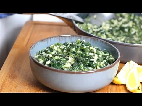 Spanakorizo Recipe 🌱 The Secret to Perfect Greek Spinach & Rice
