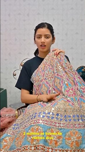 Mere pasandida Outfit #neetubisht #makeup #trending #fashion #lakhneet #lehenga #wedding