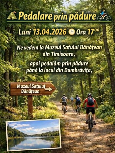 TIMISOARA PEDALEZ PRIN PĂDURE ALATURI DE 🚴‍♀️🚴🚴‍♂️ #TimisoaraBIKEtraffic #SufletePe2Roți 🚴‍♀️🚴🚴‍♂️