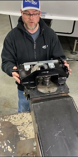 The ONLY Fully Automatic Hitch Plate #pullrite #fifthwheel