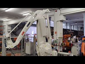 ABB IRB660 Palletizer robot at Eurobots