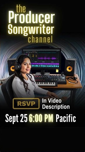 🎶 Producer-Songwriters Live Channel Event