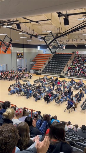 The Pride of the Apache Warrior Band at the Veterans Day Assembly. | Apache High/Middle School