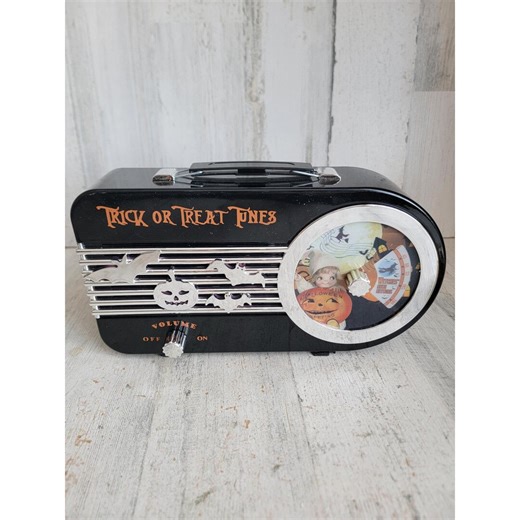 Mr Christmas Radio Tunes Trick or Treat Halloween Vampire Sound Home Decor - Etsy