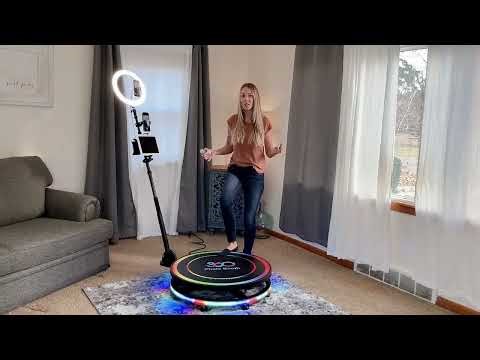 Easy Installation & Operation - Froectry 360 Photo Booth Machine For Party Wedding Concerts Events
