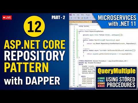 12. Get Multiple Result Using Stored Procedure with Dapper .NET | SQL Server Dapper Part - 1 (Hindi)