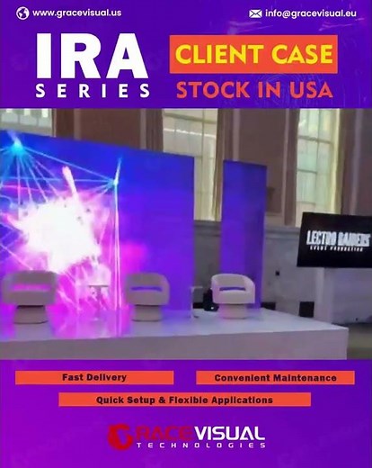 High-Performance Indoor LED Screen | P3.9 IRA Series