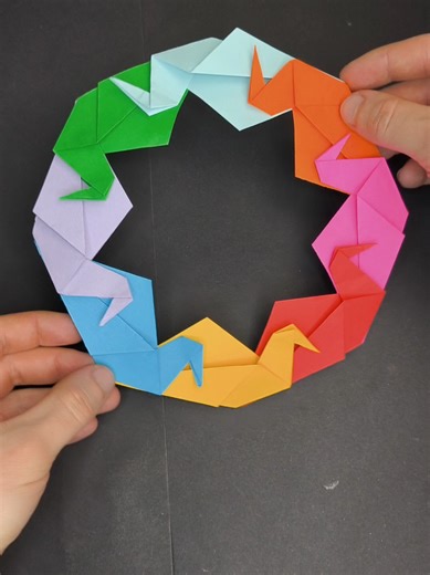 Paper Birds Wreath 🕊️ #papercraft #diy #paperbird