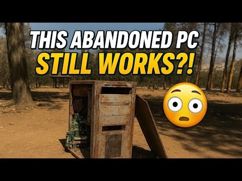 This Abandoned PC Still Works?! 😱 | Epic Restoration & Boot Test #Tech #OldPC #Fixing