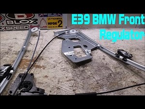 E39 BMW Front Window Regulator Replacement DIY (Part 1 of 2)