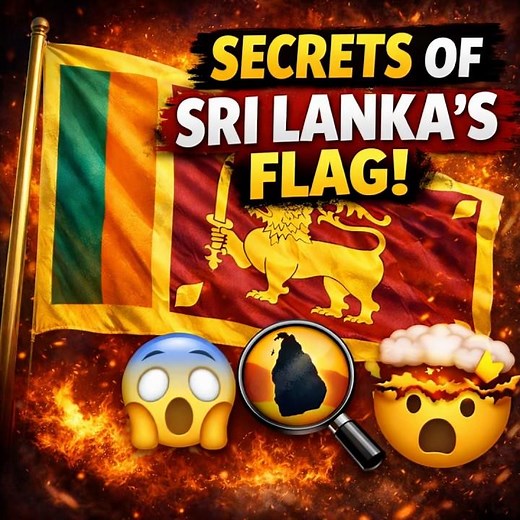🇱🇰 Why the Sri Lanka Flag Looks So Different