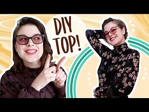 DIY Long Sleeve Turtleneck Top 🐢