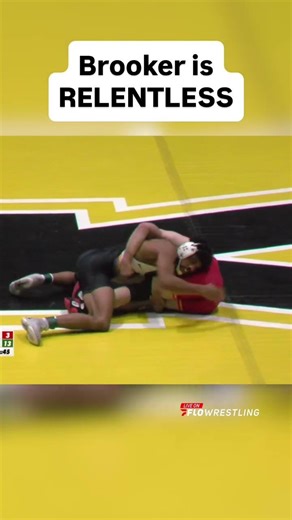 App State’s Tomas Brooker rolls to his 5th tech fall and 11th bonus point win of the season 💪