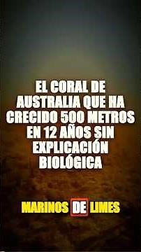 What is growing in the Coral Sea?