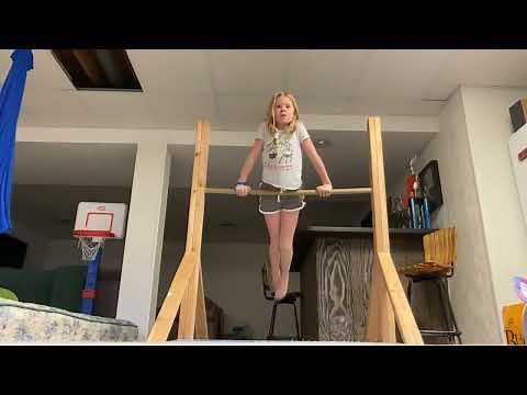 Today I’m showing you how to do a front flip and a backflip on a bar