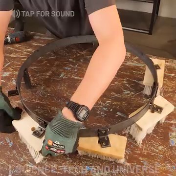 4.1M views · 7.4K reactions | Genius Idea to Sweep Leaves | Science, Tech and Universe | Facebook