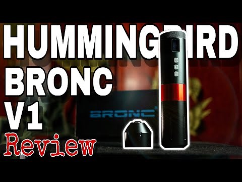 Hummingbird Bronc V1 Wireless Pen Tattoo Machine Review