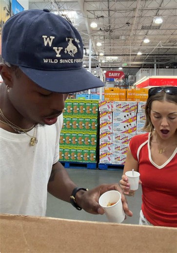 Costco samples with Hint Water haul — what to try today