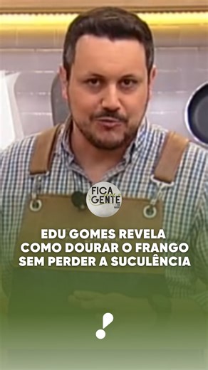 No 'Fica com a Gente' desta sexta-feira (21), o Edu Gomes e a chef Andreia Gazoli prepararam um delicioso bobó de frango, e o Edu ainda revelou o segredo para dourar o frango sem perder a suculência. Confira! 🍗 Quer ver o programa completo? Baixe agora o app RedeTV! Go. . . . #FicacomaGente #RedeTV #EduGuedes #receitas #food #comidas #refeição #dicasculinárias #receitadodia #Frango #Carne #Suculencia #Bobó | RedeTV!