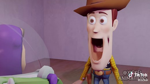 BUZZ LOOK AN ALIEN #foryou #fyp #animation #3danimation #toystory | buzz look an alien