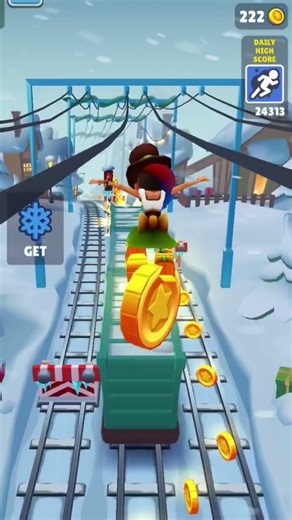 NO POWERUPS RUN 😱#subwaysurfers #challenge #gaming #viralshorts