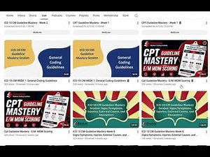 AMCI Live Instructional Content