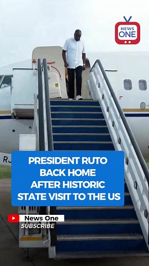 Ruto's Historic Return to Kenya After US Visit