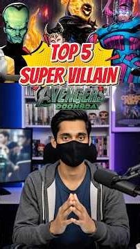 Top 5 Most Dangerous Marvel Villains 😱_Who Can Destroy Avengers | Avengers Doomsday_#marvel