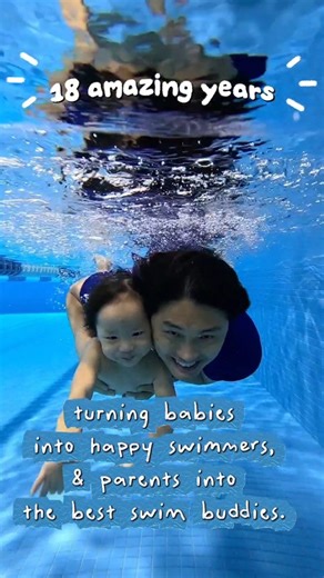 Happy Fish Swim School (SG & MY) on Instagram: "18 amazing years of turning babies into happy swimmers, & parents into the best swim buddies. Thank YOU for being a part of this journey with us. Happy birthday, Happy Fish! 💙 #happyfishswimschool #happyfishsg #happyfishmalaysia #littleripplesbigdreams"