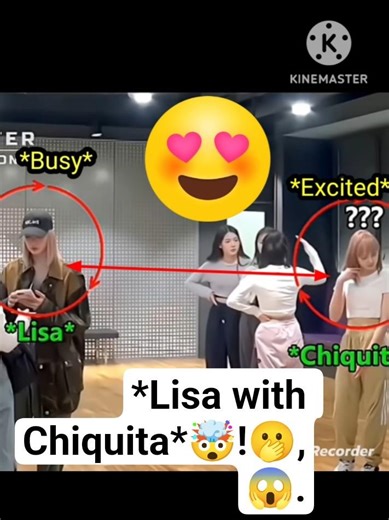 Lisa's hairs color were just matching with Chiquita hairs too, normally;!!!..🫢👯.#shorts#fypシ゚viral.