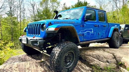 First trail adventure with Clayton Offroad Overland Plus lift on Gladiator