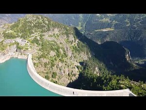 Barrage Emosson - 4K - Valais - Switzerland