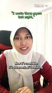 Countable vs Uncountable Nouns: Master English Grammar!