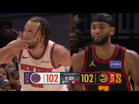 Final 5:25 WILD ENDING Hawks vs Knicks | April 6, 2026