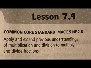 Go Math Lesson 7.9, pg. 161