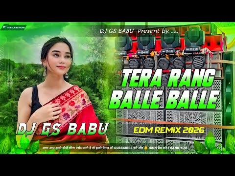 Tera Rang Balle Balle Dj Song | Best Hindi Dj Song | Dj Gana 2026 | Instagram Viral | Edm Mix
