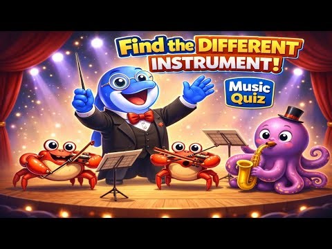 Find the Different Musical Instrument 🎵 | Music Quiz Challenge!