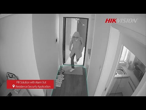 Hikvision PIR & Siren Security Solution