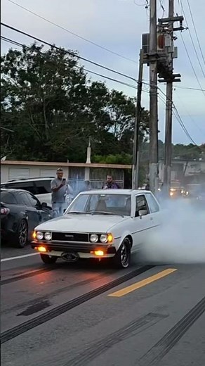 Burnout Toyota .8 13b Turbo #rotaractpower #burnout #2step #mazda #rotary #dragrace #puertorico