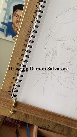 Drawing Damon Salvatore Tutorial