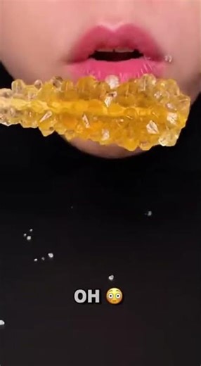 Rock Candy Crystal Crunch ASMR 🔊 Ultra Loud 15s Viral Loop