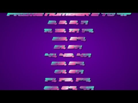 Prime Number 2 to 97 Kids Animation and Canon Studios Loud