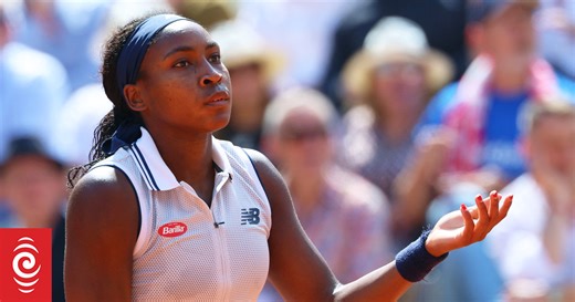 'I'm being cheated': Coco Gauff knocked out, argues, cries